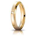 fede nuziale hydra con diamante oro giallo brillanti promesse