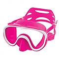 maschera subacquea marina monovetro rosa