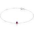 bracciale charlotte oro bianco rubino diamante collezione charlotte oro bianco
