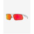 occhiali bisphaera polished white con lenti prizm ruby