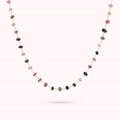 collana rosario con tormalina multicolore