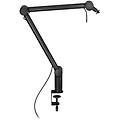 supporto da tavolo professionale studio boom ey0a005 nero 0 6 kg gestione cavi