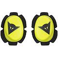 coppia di saponette pista knee slider giallo fluo taglia unica