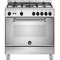 amn855gxv24 americana cucina 80x50cm 5 fuochi a gas forno a gas ventilato inox