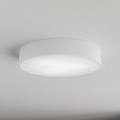 plafoniera cleo 400 bianca sensore ip54 ø 40 cm metallo