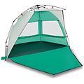 - tenda da spiaggia 2 persone verde rilascio rapido impermeabile