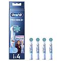 oral-b testine ricambio pw refill eb10s frozen 4ct 12pz-bianco
