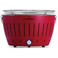g34 u rd barbecue per l'aperto e bistecchiera antracite kettle rosso