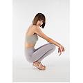 pantaloni push up wr. up vita alta superskinny in cotone gull gray donna xxs
