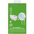 magchargekit kit con alimentatore 20w e caricabatterie wireless magnetico