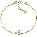 bracciale con charms fissi donna argento 925 gioiello petali brbutgblb