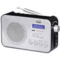 dab 7f92 r radio portatile digitale nero-bianco