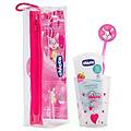set igiene orale hippo 36m fucsia