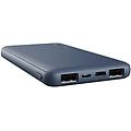25028 batteria portatile ioni di litio 10000 mah blu