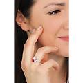 anello zirconi gioiello donna quadricuore rqubr-18