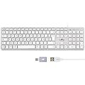 tastiera francese azerty cablata per mac tastiera mac cablata in alluminio tasti concavi e