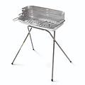 60-40 aluminized barbecue a carbone