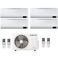 climatizzatore condizionatore inverter quadri split cebu wi-fi 7000+7000+9000+9000 con aj080txj r-32