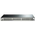 dgs-1510-52x switch di rete gestito l3 gigabit ethernet (10/100/1000) 1u nero (dgs-1510-52x/e)