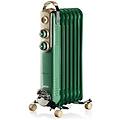 - radiatore ad olio 7 elementi vintage verde