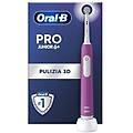 BRAUN oral-b spazzolino elettrico ricaricabile junior 6 anni viola