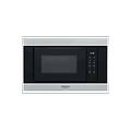 ariston mf20sixha1 microonde incasso potenza microonde 800 w capacit&agrave; 20 l 6 livelli di