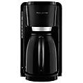 thermo macchina da caffe' semi-automatica con filtro 1 25lt 12 tazze nero