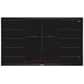 - piano cottura pxv975dv1e a induzione 5 zone cottura da 91. 6 cm colore nero