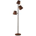 luce ambiente design lampada da terra colt h 165 cm e27 3x