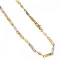 collana uomo in oro giallo e bianco 803321717636
