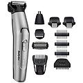 regolabarba multifunzione mt861e senza filo 70min impermeabile 8 pettini
