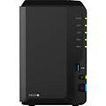 nas tower 2bay 2. 5/3. 5 ssd/hdd intel celeron j4125 2gb ddr4 (up to 6gb) 2x rj-45 1gbe 2 ds224+ ex