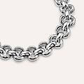 bracciale catena silver collection argento rodiato collezione silver collection bianco