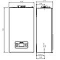 caldaia a condensazione exclusive evo x 25 c metano/gpl completa di kit scarico fumi kit coassiale