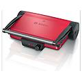 bistecchiera tcg4104 2000w 5 livelli di temperatura in alluminio rosso