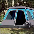 - tenda familiare a cupola 10 persone blu a rilascio rapido