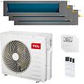 condizionatore canalizzabile serie d trial split 18000+18000+18000 btu inverter a++ wifi
