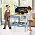 set banco da lavoro per bambini in legno con 61 attrezzi e parti tavolo da lavoro per bambini 3+