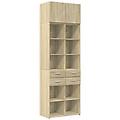 - armadietto rovere sonoma 70x42 5x225 cm in legno multistrato