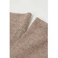 calze lunghe con cashmere e glitter donna naturale tu
