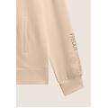 felpa donna con zip e collo alto con interno paisley humus donna medium