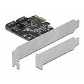 scheda di interfaccia 90431 pcie sata 6 gbit/s 2 porte ncq trim s. m. a. r. t.