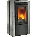 - stufa a legna in pietra potenza termica nominale 7. 5 kw 215 m³ riscaldabili colore pietra