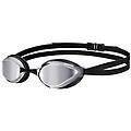 occhialini python mirror argento/nero
