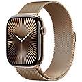 - watch series 10 oled 46 mm digitale 416 x 496 pixel touch screen 4g oro wi-fi gps (satellitare)