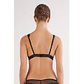 reggiseno balconcino all about flowers donna nero taglia 2b
