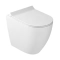 dream wc a terra scarico traslato bianco lucido con fissaggi nascosti codice prod 7309