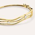 bangle diamade glam oro giallo diamante lab-grown collezione diamade glam oro giallo