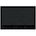 electrolux piano cottura a induzione da incasso tr84it00fb 6 zone cottura 80 cm colore nero