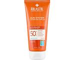 istituto ganassini sun system latte vellutato emulsione per pelli sensibili protezione spf 50+